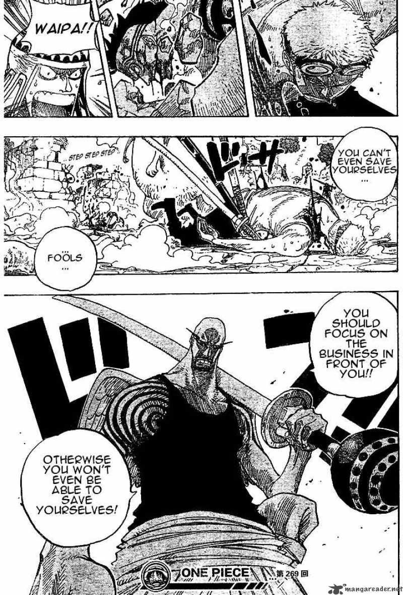One Piece Chapter 269 - Page 19 in English