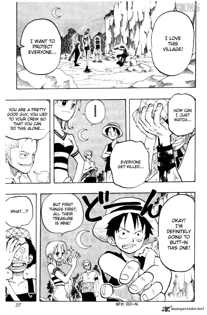 One Piece Chapter 27 - Page 26 in English