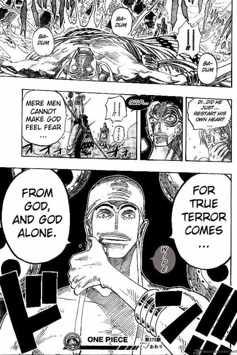 One Piece Chapter 275 - Page 19 in English