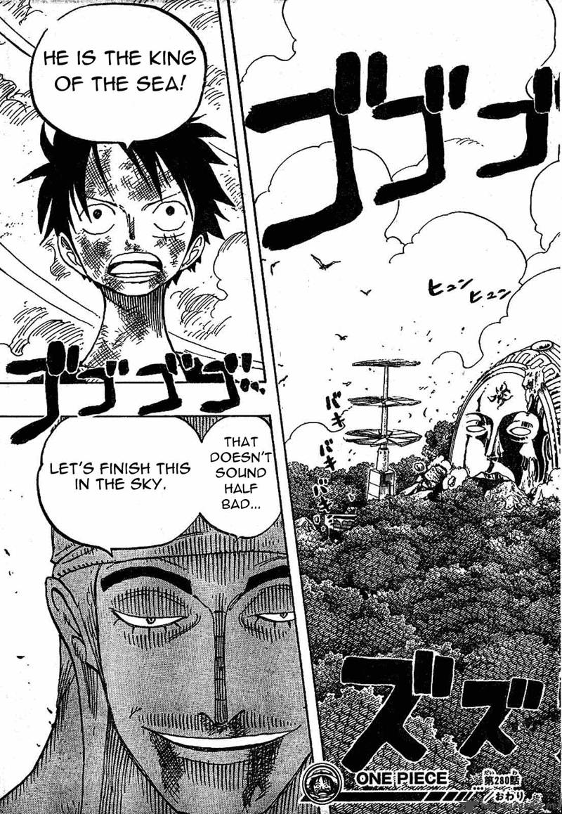 One Piece Chapter 280 - Page 19 in English