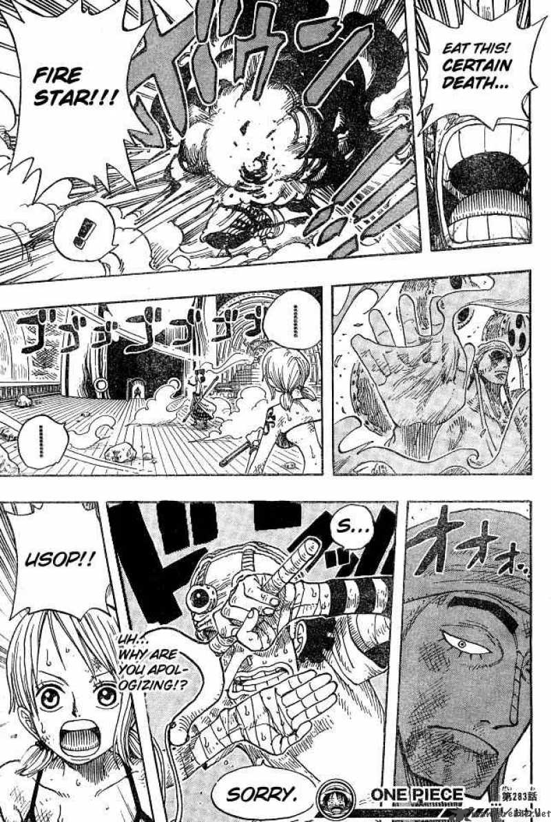One Piece Chapter 283 - Page 19 in English