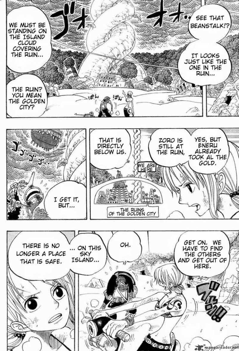One Piece Chapter 285 - Page 4 in English