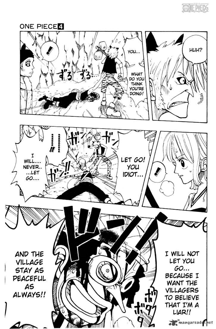 One Piece Chapter 29 - Page 15 in English