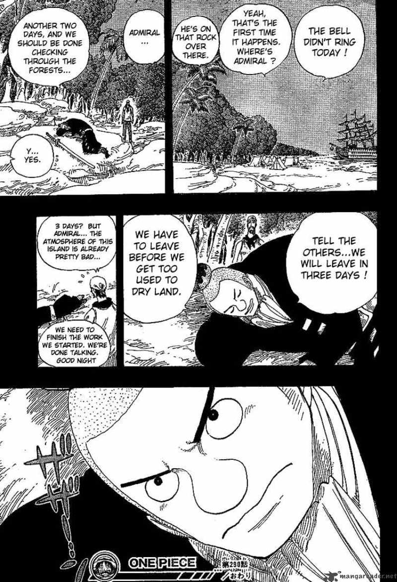 One Piece Chapter 290 - Page 18 in English