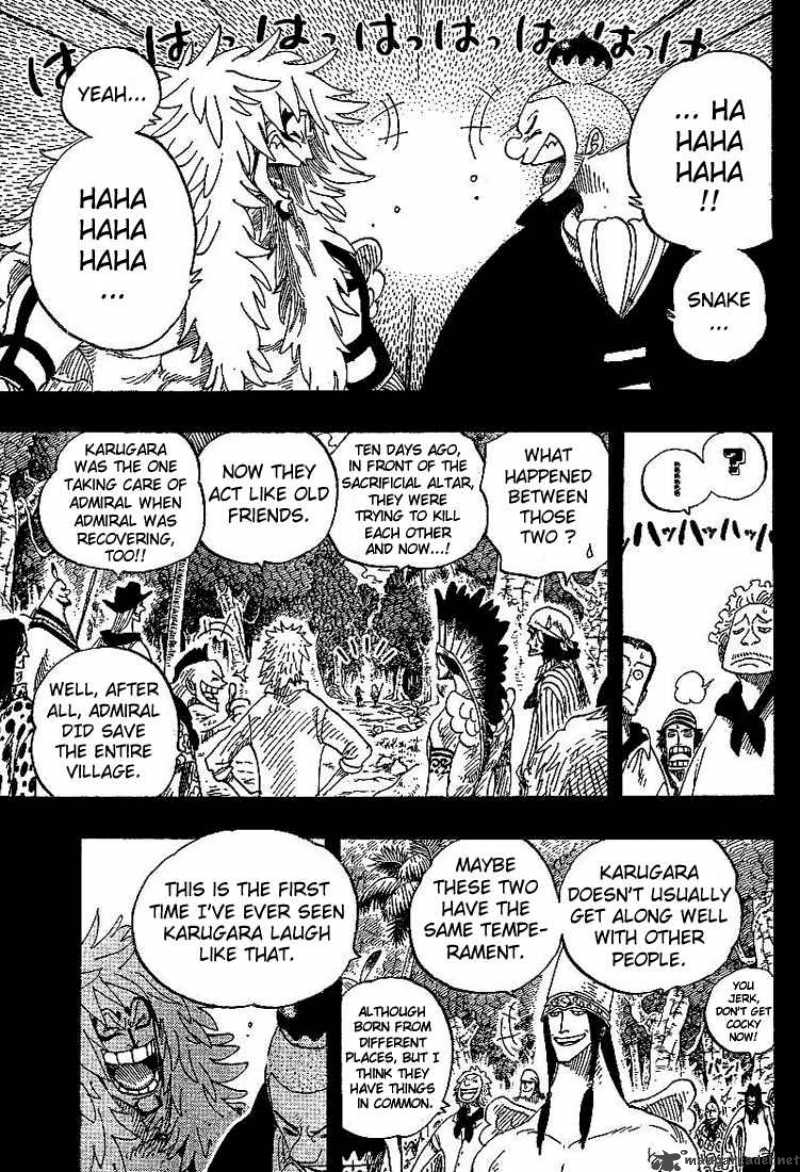 One Piece Chapter 290 - Page 3 in English