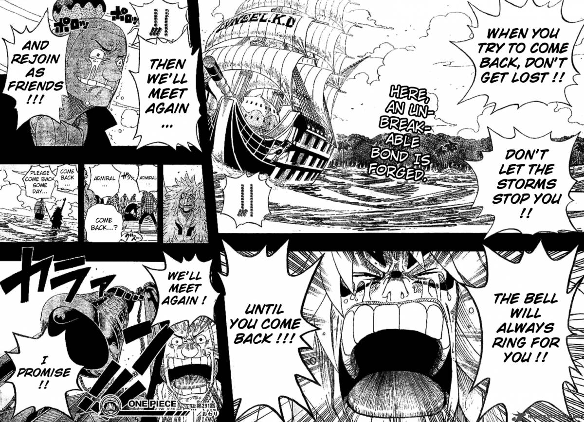 One Piece Chapter 291 - Page 18 in English