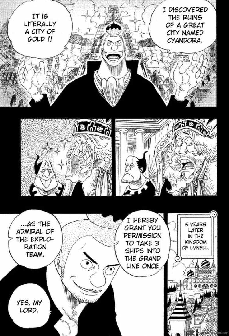 One Piece Chapter 292 - Page 3 in English