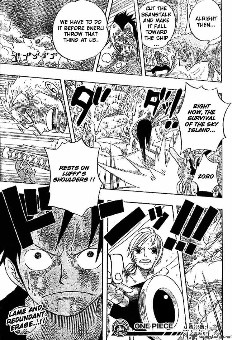 One Piece Chapter 295 - Page 17 in English