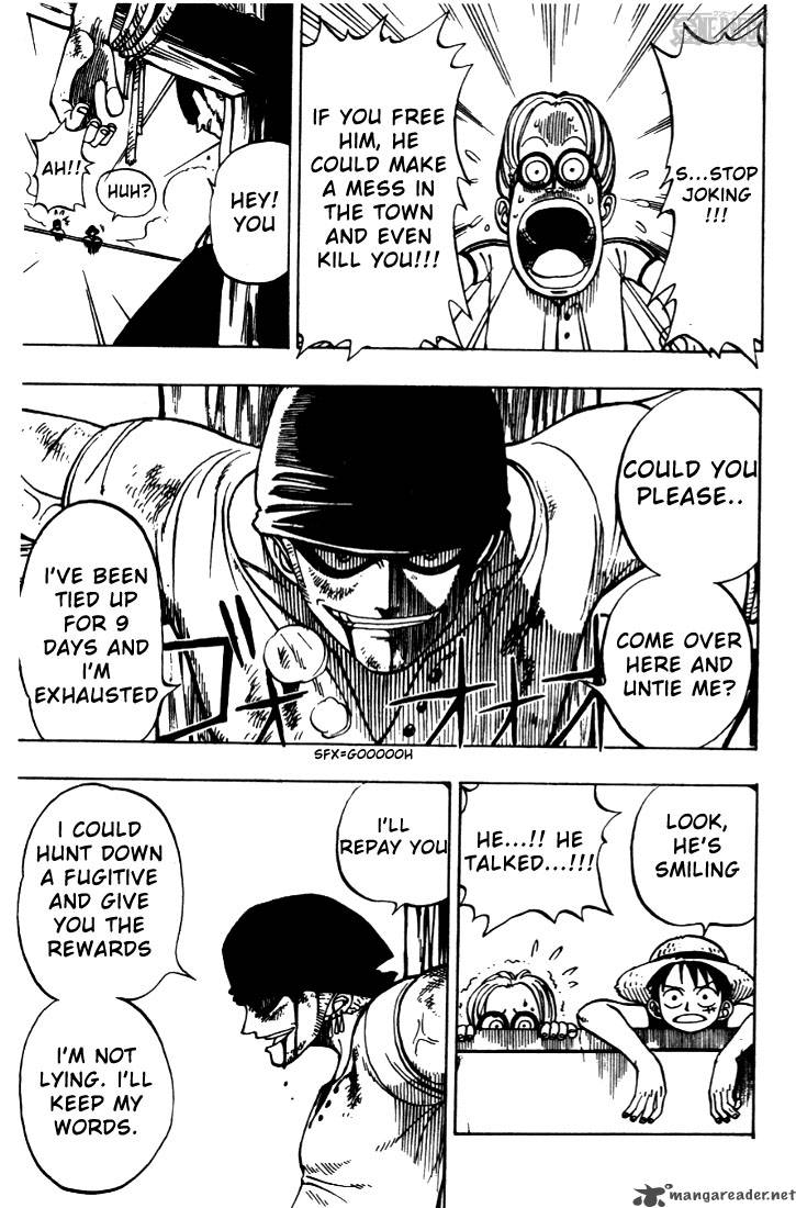 One Piece Chapter 3 - Page 9 in English