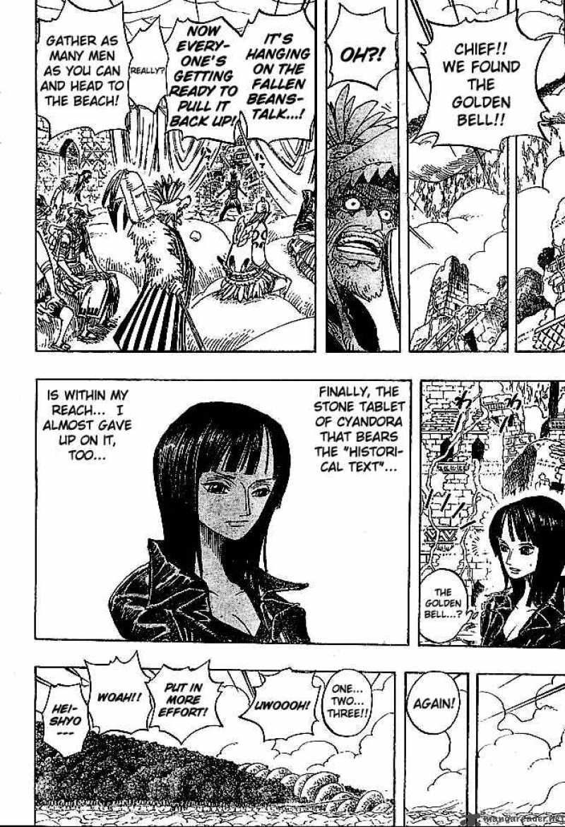 One Piece Chapter 301 - Page 4 in English