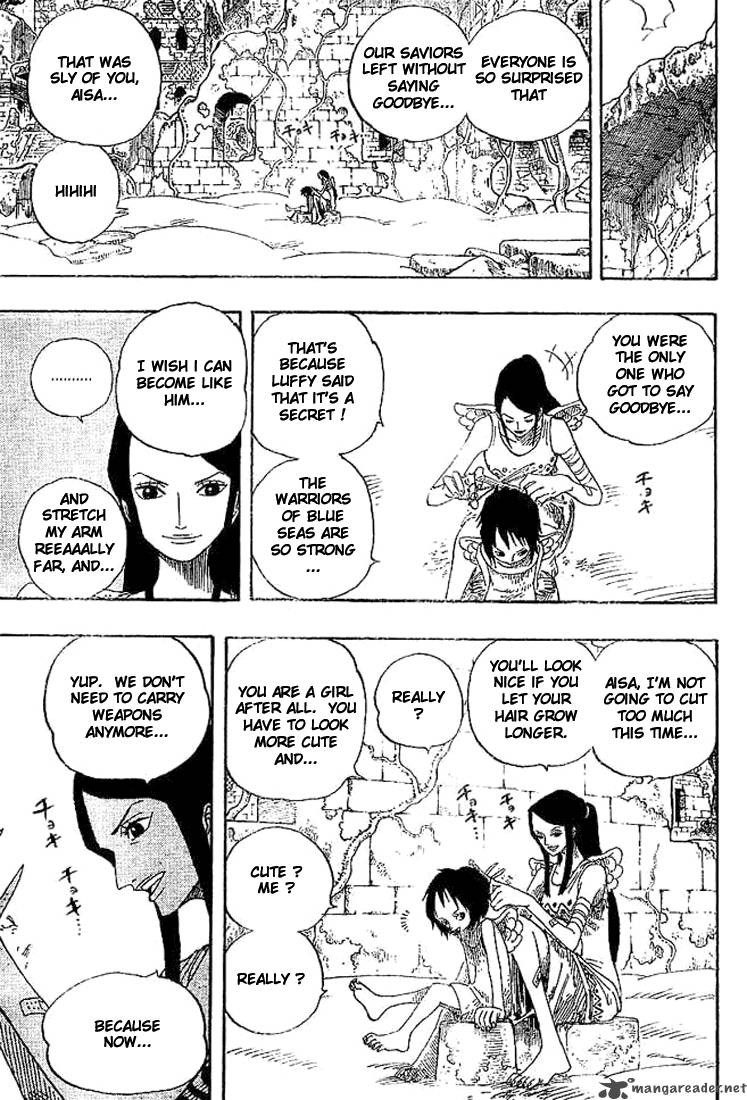 One Piece Chapter 302 - Page 3 in English