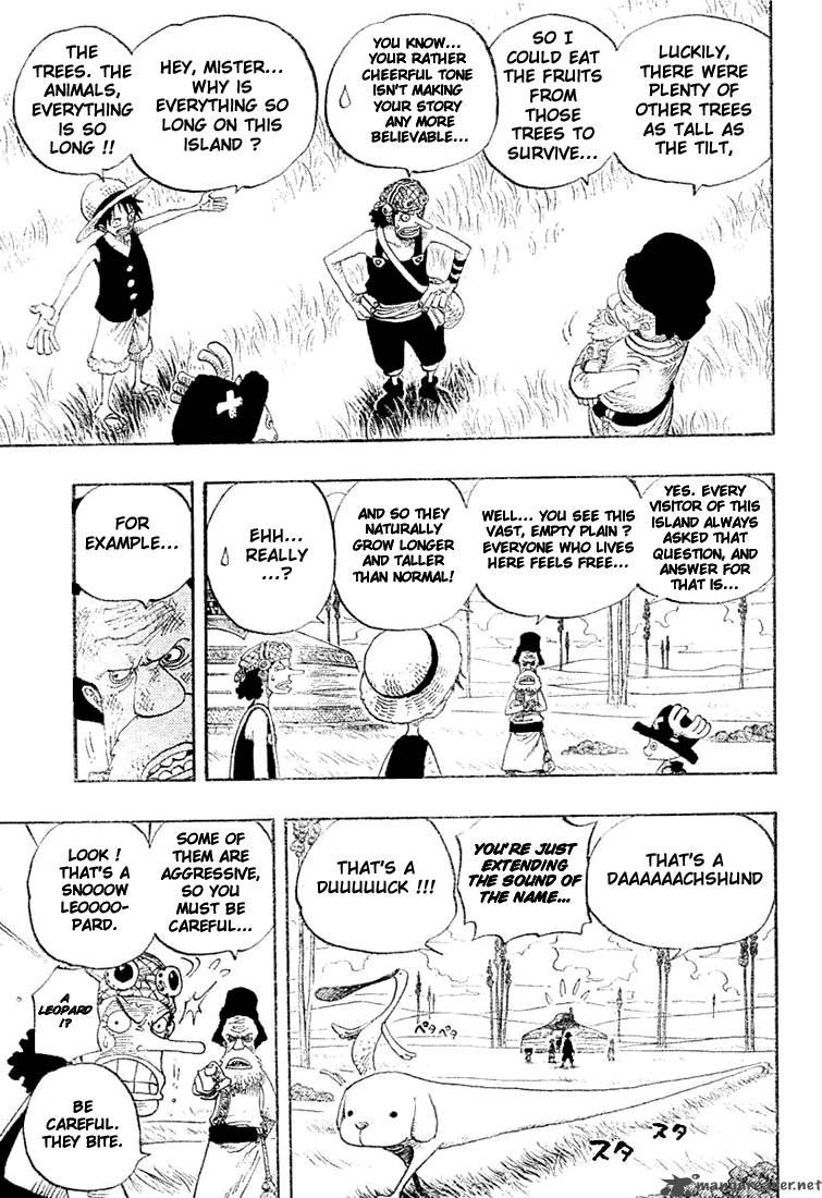 One Piece Chapter 305 - Page 5 in English