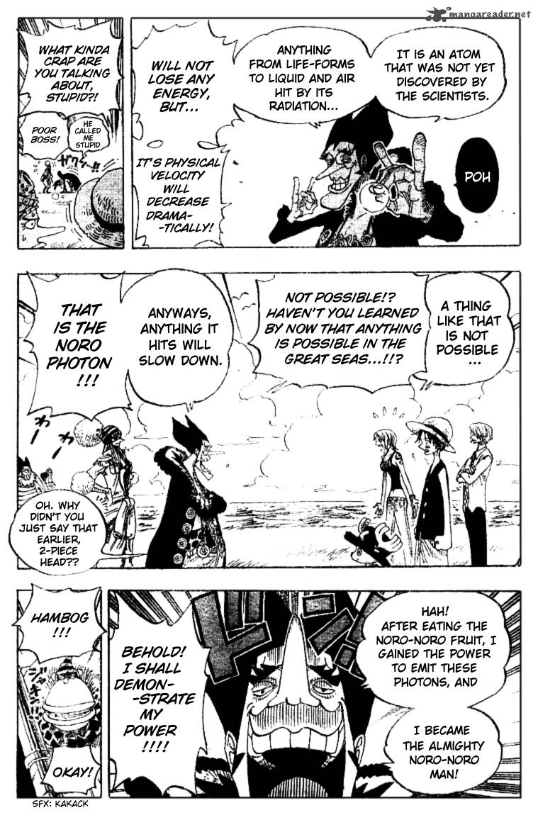 One Piece Chapter 309 - Page 5 in English