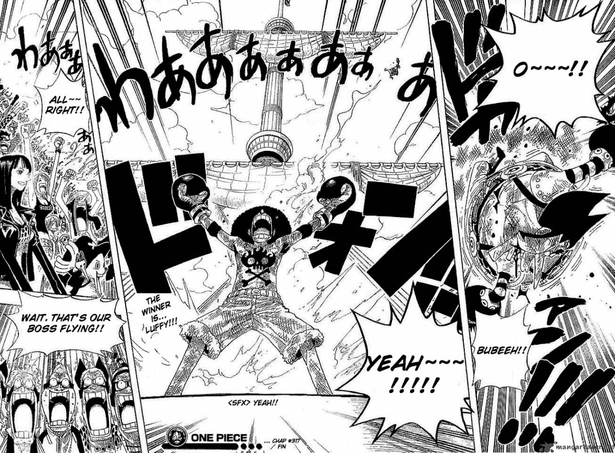 One Piece Chapter 317 - Page 19 in English
