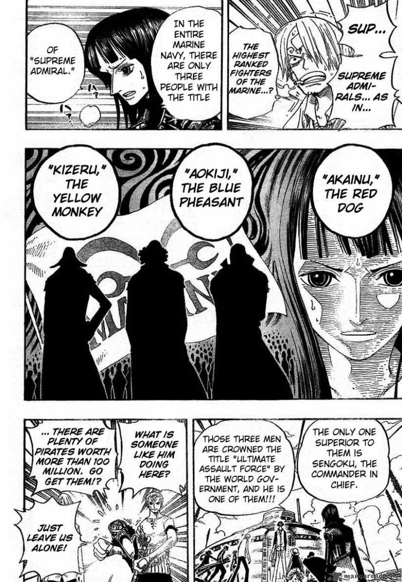 One Piece Chapter 319 - Page 4 in English