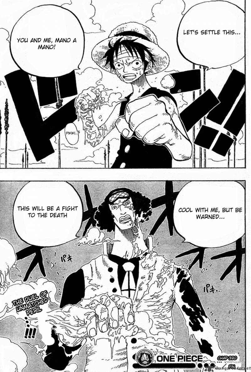 One Piece Chapter 320 - Page 19 in English
