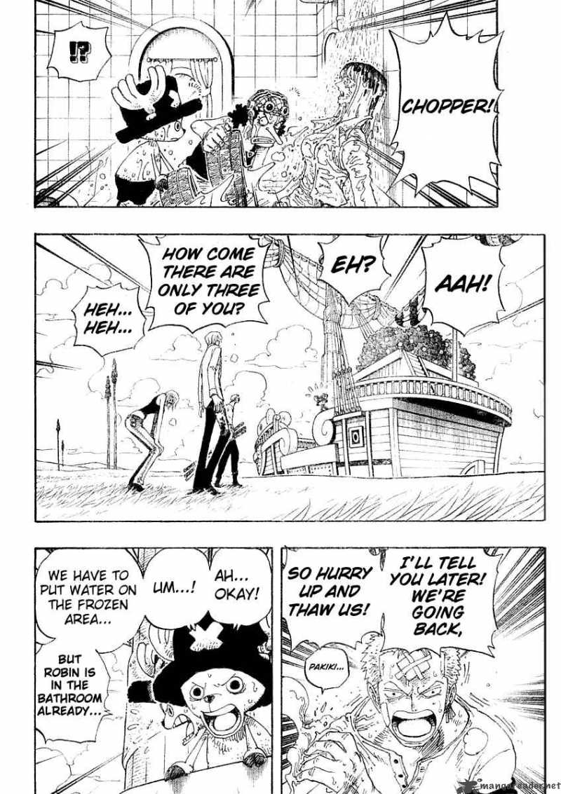 One Piece Chapter 321 - Page 4 in English