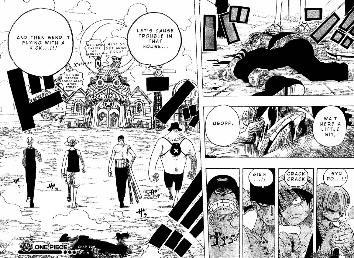 One Piece Chapter 329 - Page 18 in English