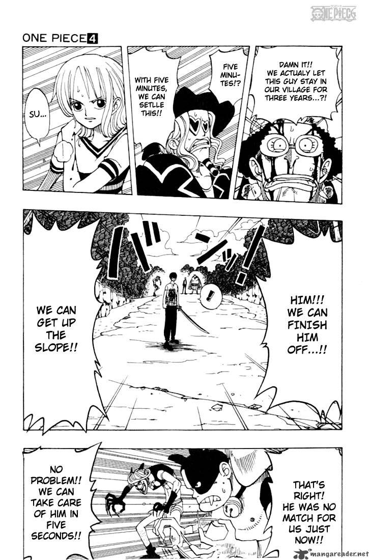 One Piece Chapter 33 - Page 11 in English