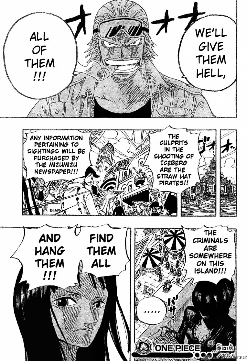 One Piece Chapter 337 - Page 19 in English