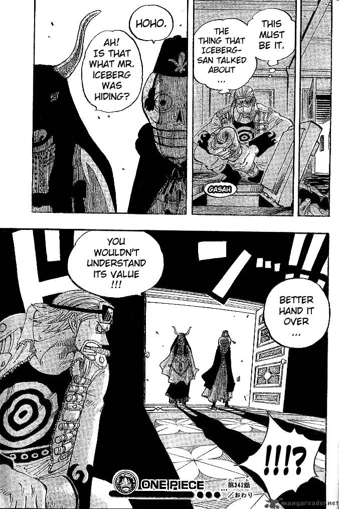 One Piece Chapter 342 - Page 18 in English