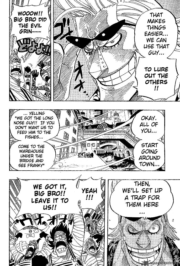 One Piece Chapter 342 - Page 4 in English
