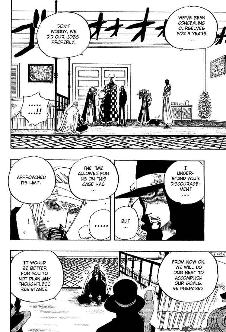 One Piece Chapter 346 - Page 4 in English