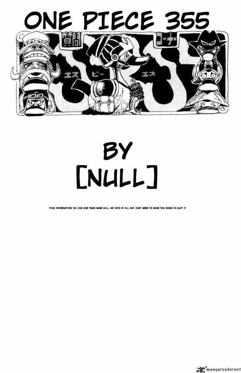 One Piece Chapter 355 - Page 19 in English