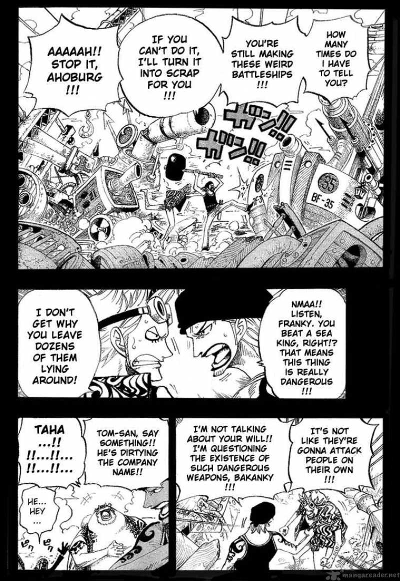 One Piece Chapter 355 - Page 6 in English