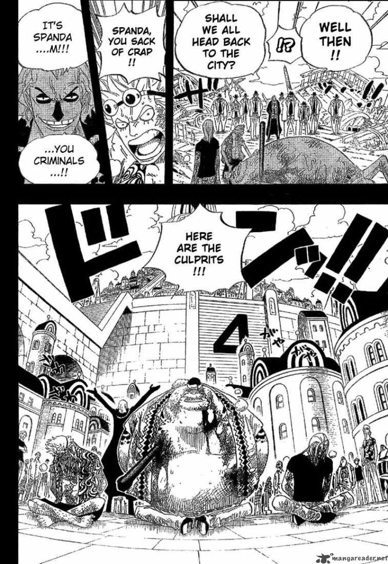 One Piece Chapter 356 - Page 12 in English