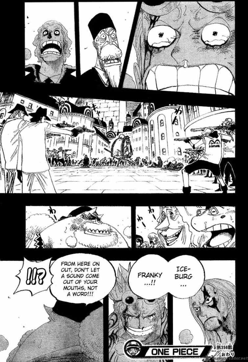 One Piece Chapter 356 - Page 19 in English