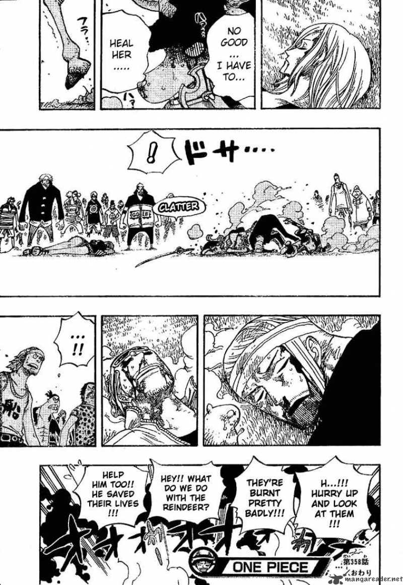 One Piece Chapter 358 - Page 19 in English