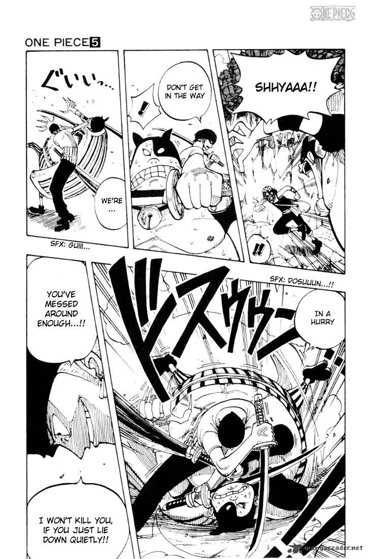 One Piece Chapter 36 - Page 11 in English