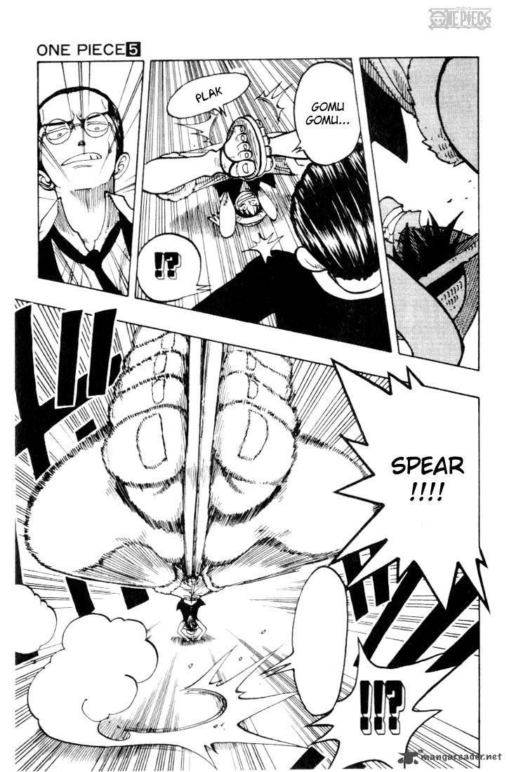 One Piece Chapter 36 - Page 21 in English