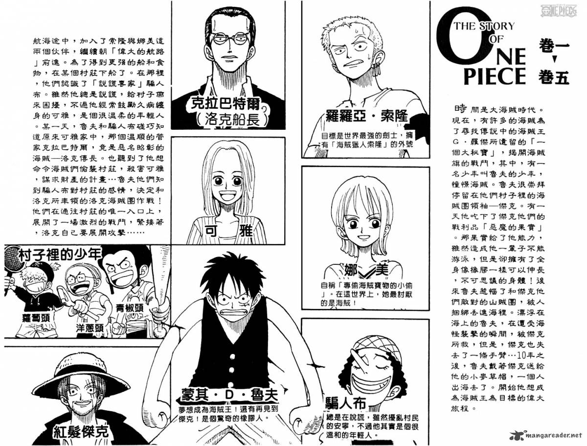 One Piece Chapter 36 - Page 3 in English