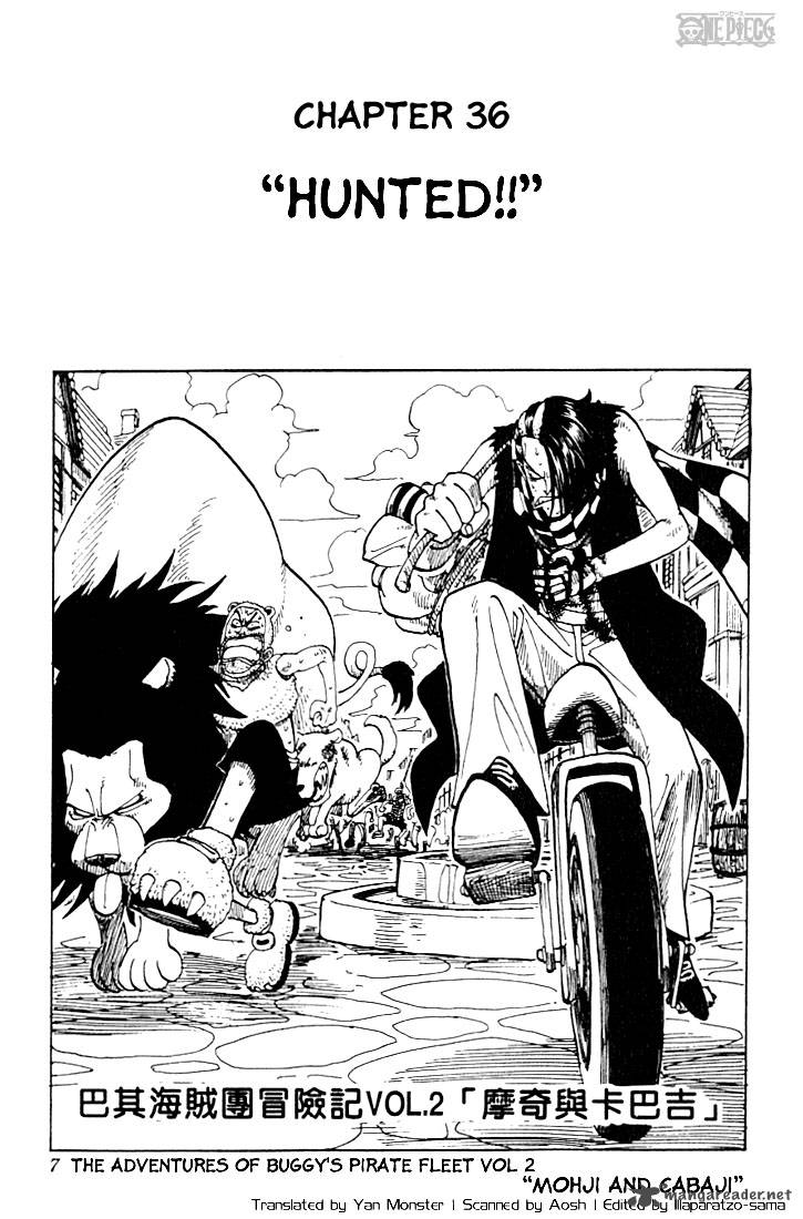 One Piece Chapter 36 - Page 5 in English