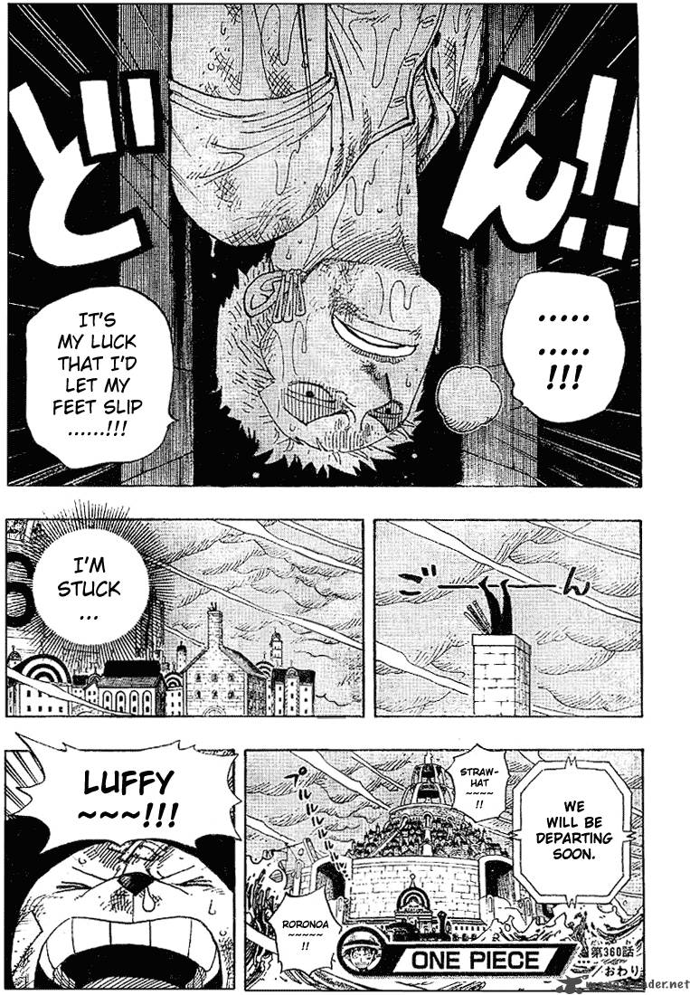 One Piece Chapter 360 - Page 19 in English