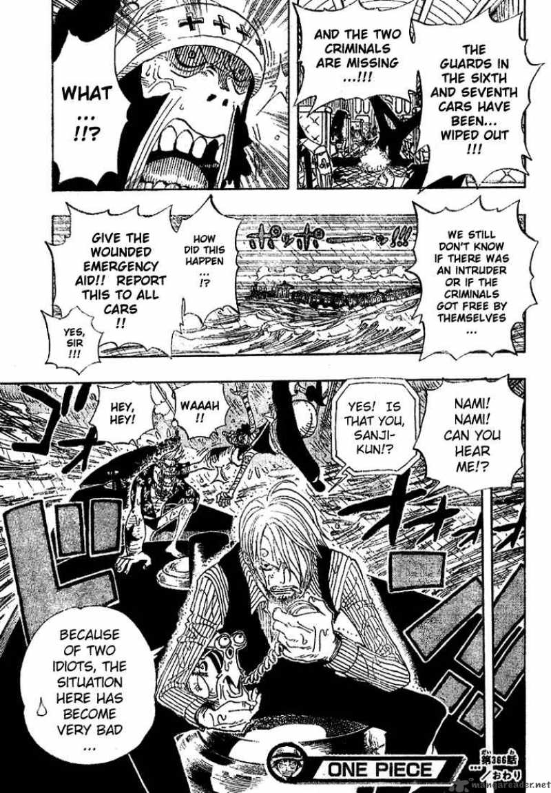 One Piece Chapter 366 - Page 17 in English