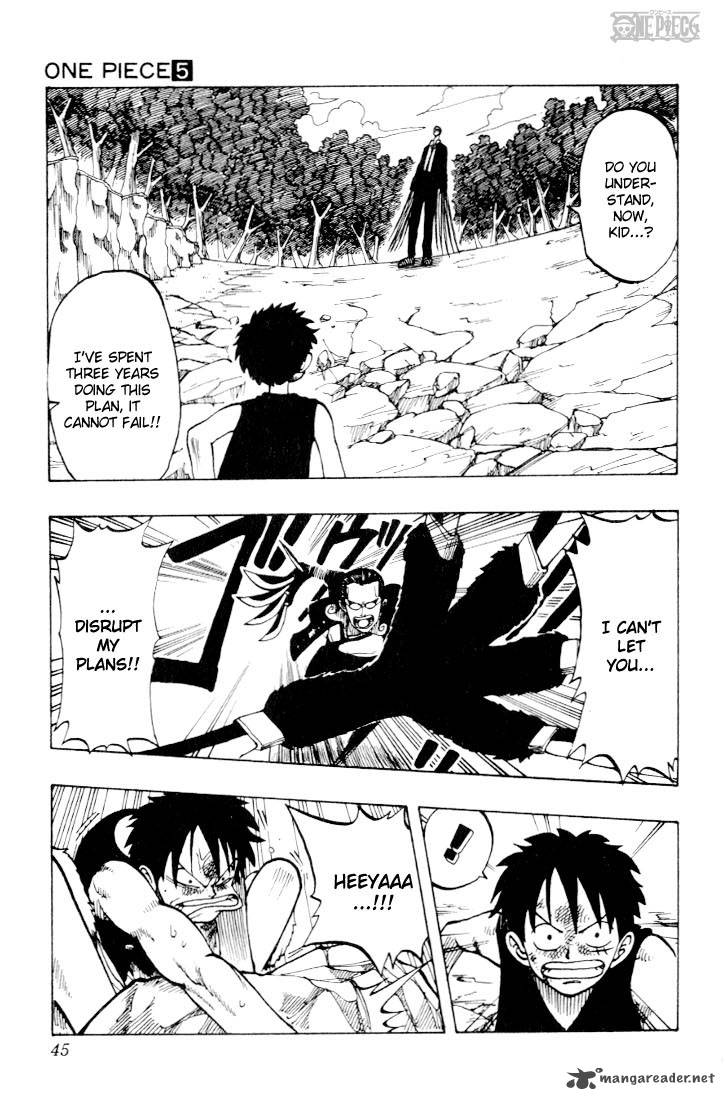 One Piece Chapter 37 - Page 17 in English