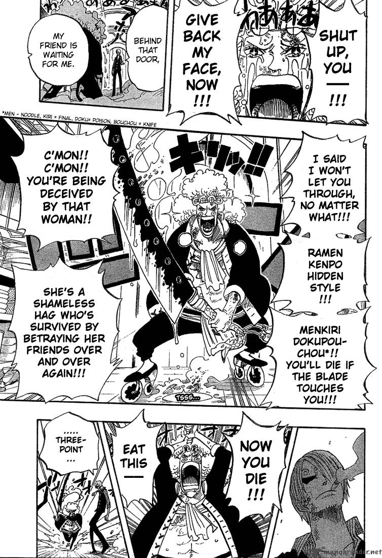 One Piece Chapter 372 - Page 17 in English