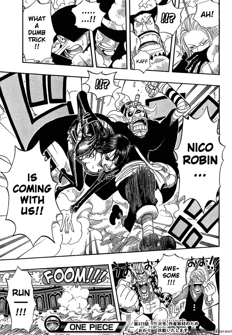 One Piece Chapter 373 - Page 17 in English