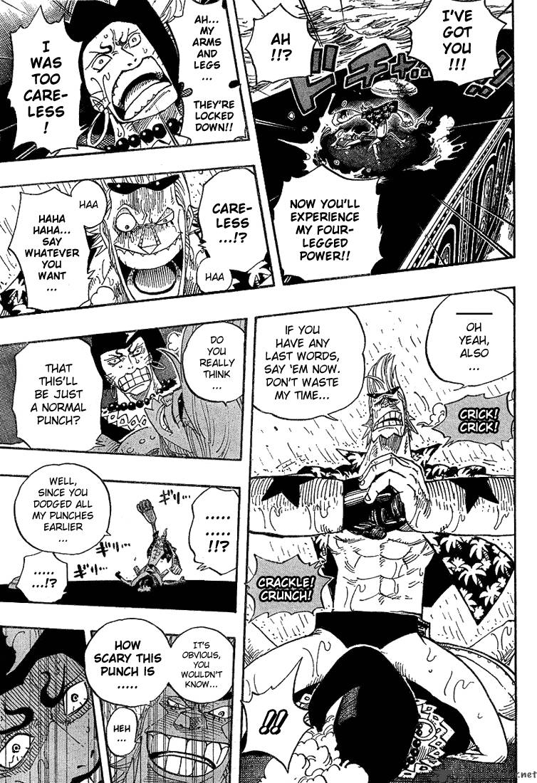 One Piece Chapter 373 - Page 4 in English