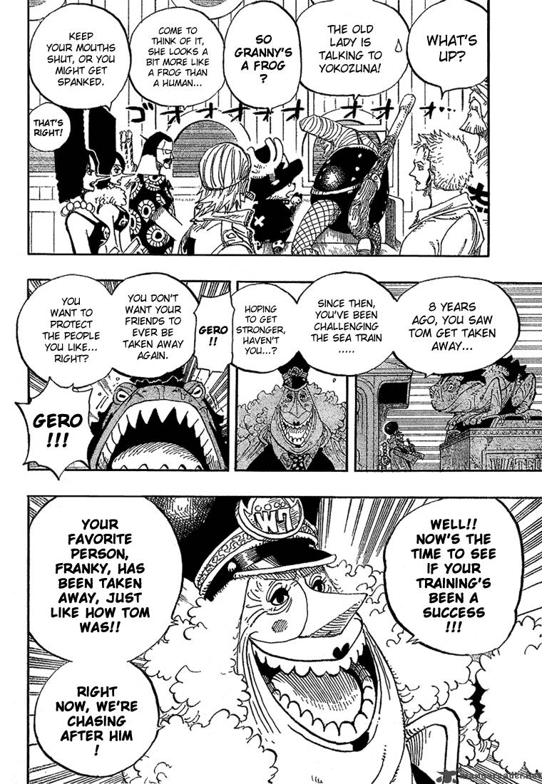 One Piece Chapter 375 - Page 8 in English