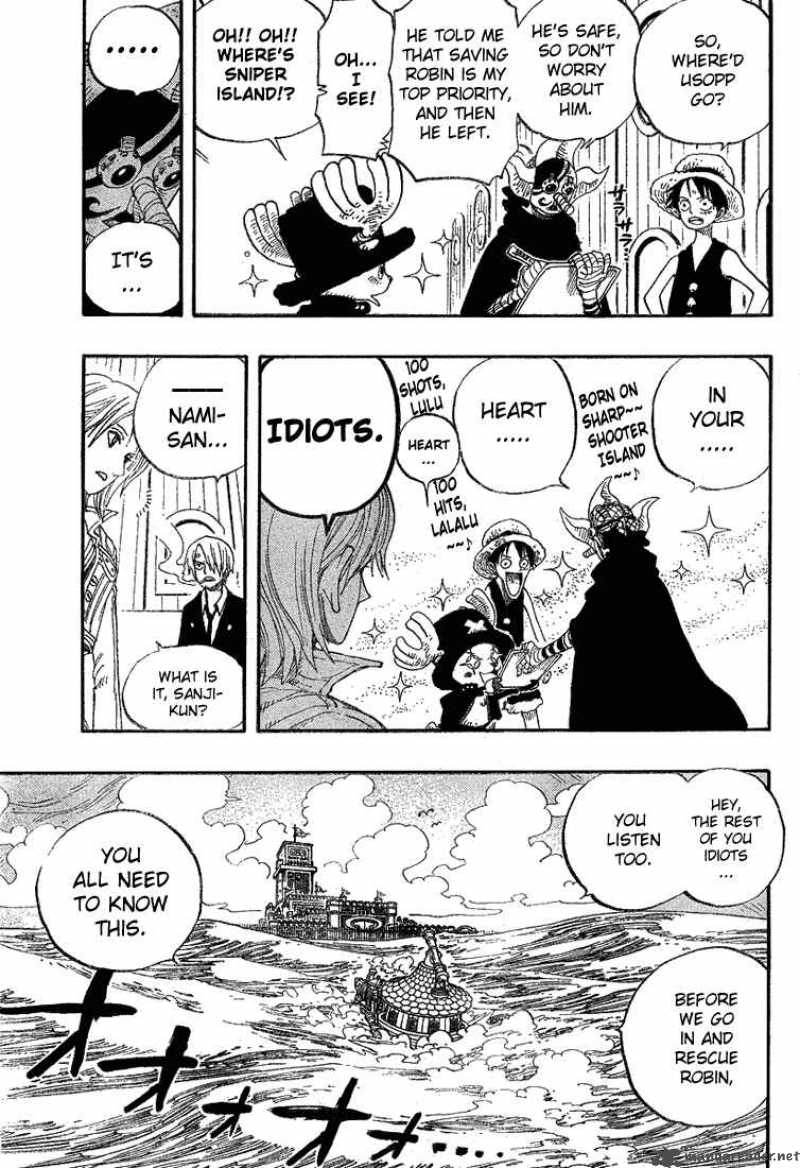 One Piece Chapter 376 - Page 3 in English