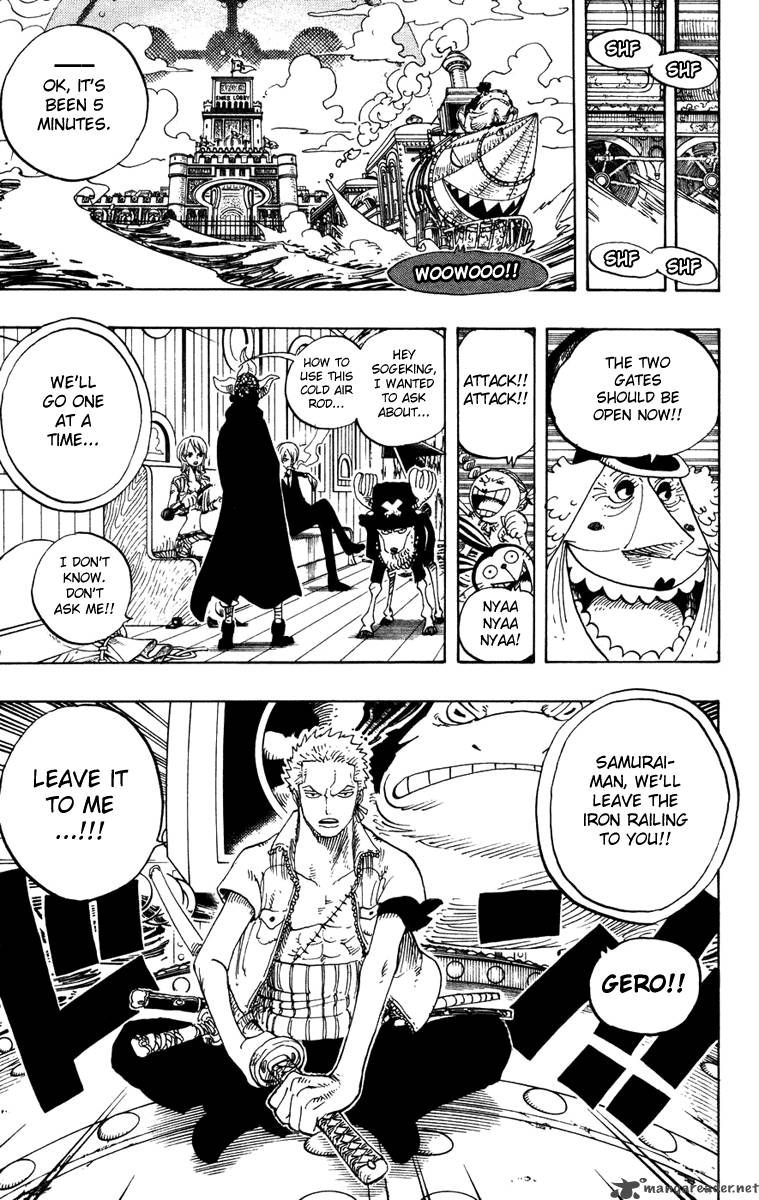 One Piece Chapter 378 - Page 21 in English