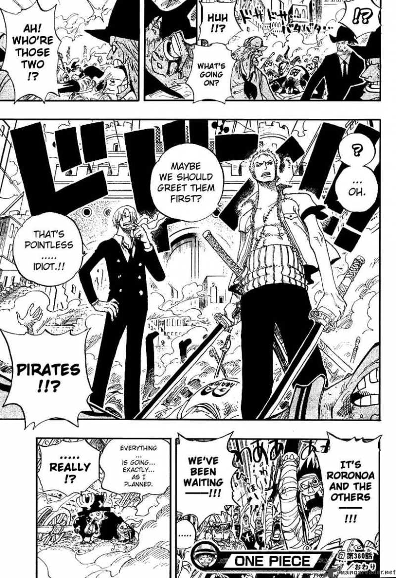 One Piece Chapter 380 - Page 17 in English