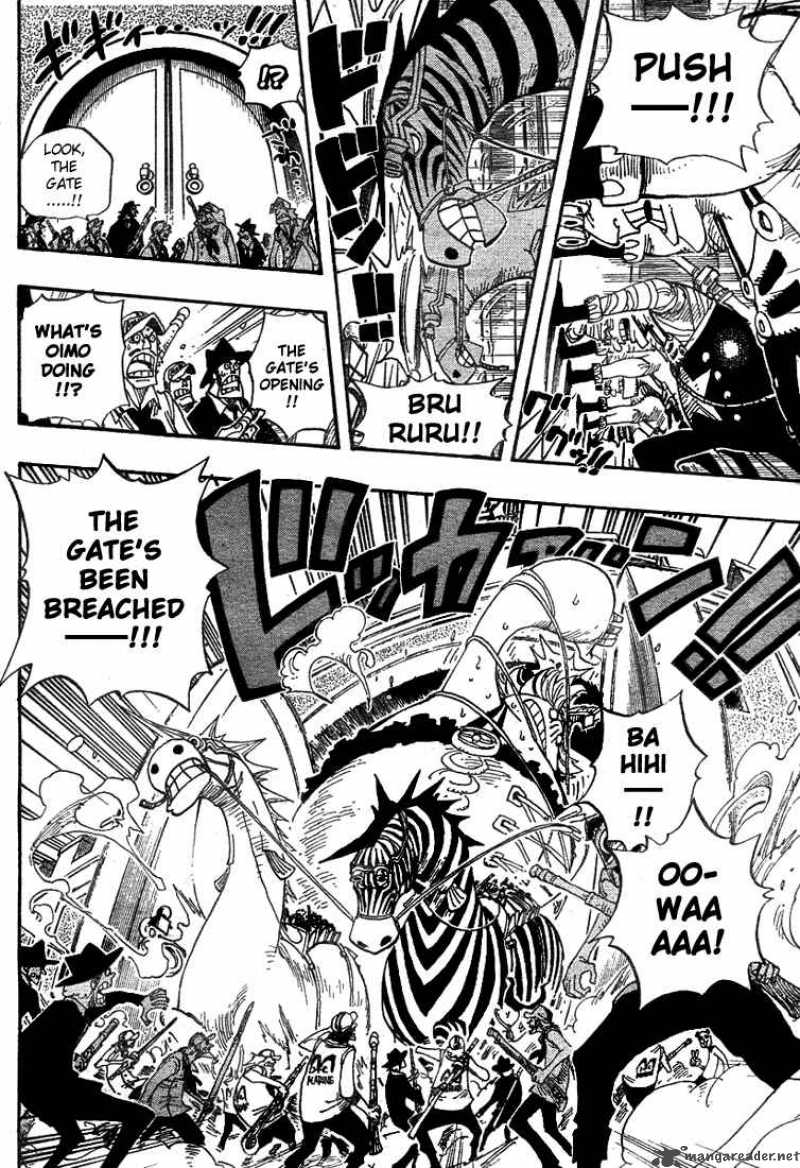 One Piece Chapter 380 - Page 6 in English