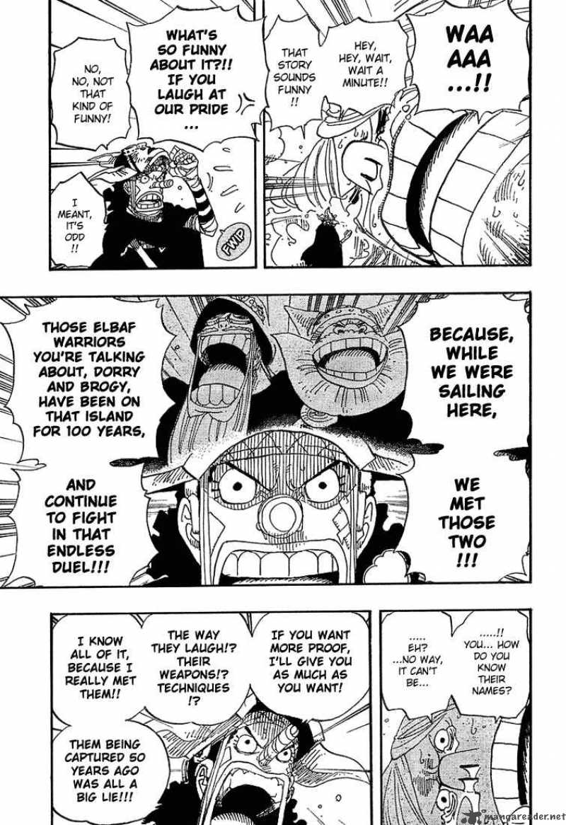 One Piece Chapter 384 - Page 7 in English