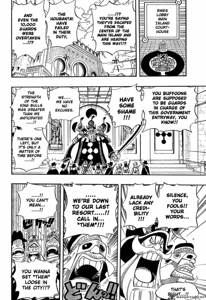 One Piece Chapter 384 - Page 8 in English