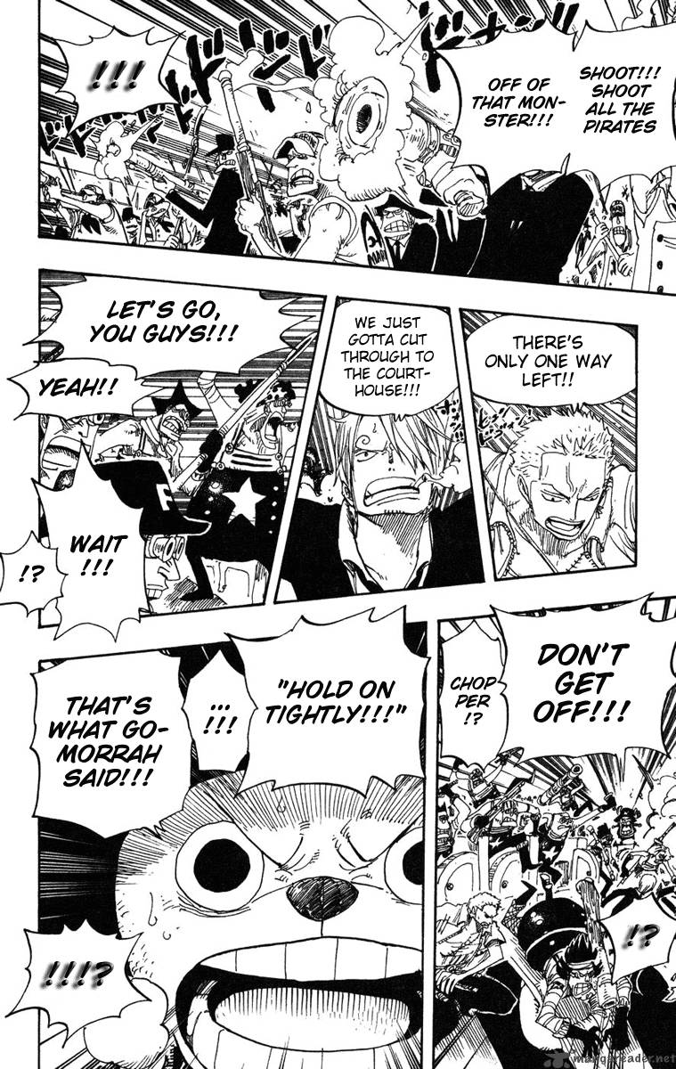 One Piece Chapter 385 - Page 14 in English